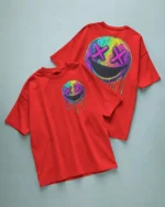Neon Drip Smiley T-shirt - Image 6