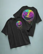 Neon Drip Smiley T-shirt