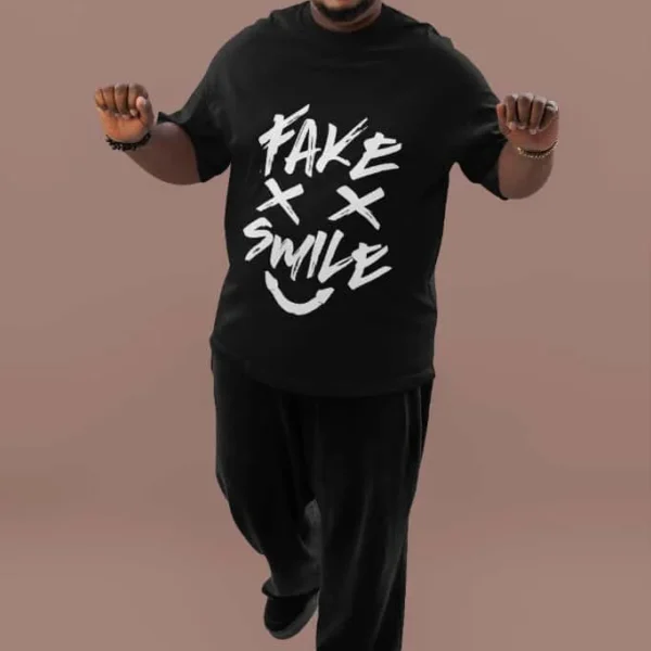 Emerald Faux Grin T-Shirt