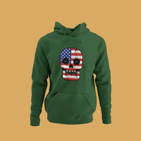 Patriot Skull Pullover