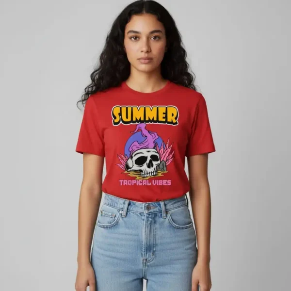 Tropical Gothic Skull